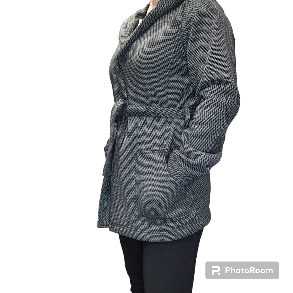 Royal Robinns Houndstooth Jacket Grey Size Small